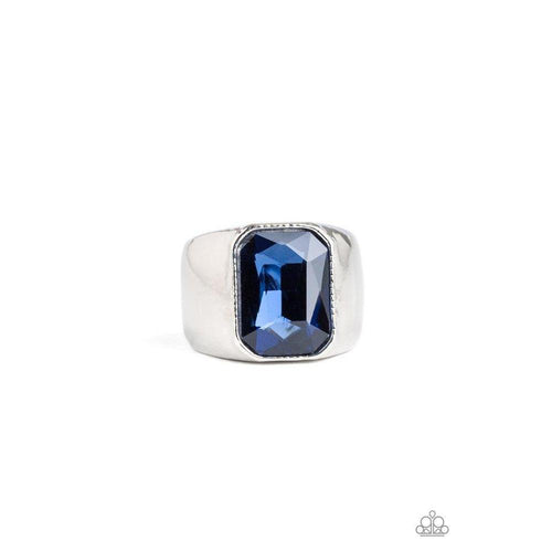 Scholar - Blue Ring - Paparazzi - Dare2bdazzlin N Jewelry