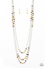 Load image into Gallery viewer, Seasonal Sensation - Yellow Necklace - Paparazzi - Dare2bdazzlin N Jewelry
