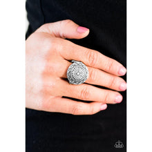 Load image into Gallery viewer, Seasonal Spinster - Silver Ring  - Paparazzi - Paparazzi - Dare2bdazzlin N Jewelry
