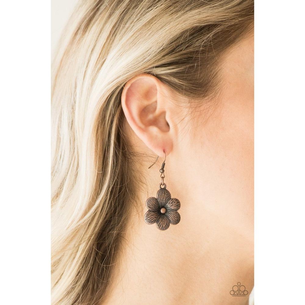 Secret Garden Copper Necklace - Paparazzi - Dare2bdazzlin N Jewelry