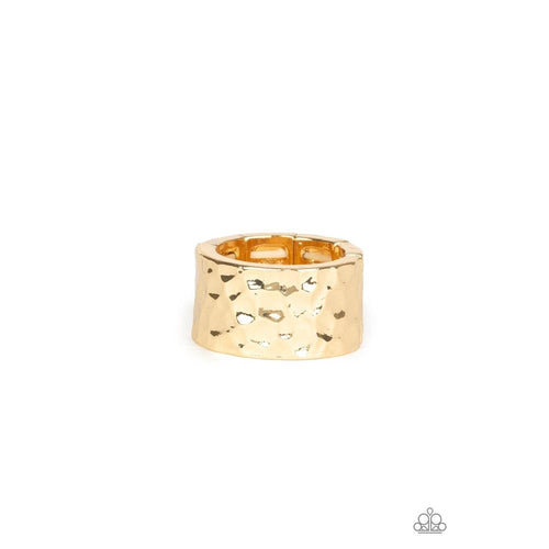 Self Made Man Gold Ring - Paparazzi - Dare2bdazzlin N Jewelry