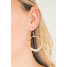 Load image into Gallery viewer, Self-Made Millionaire - Gold Earrings - Paparazzi - Dare2bdazzlin N Jewelry
