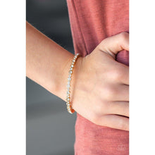 Load image into Gallery viewer, Seven Figure Fabulous - Gold Bracelet - Paparazzi - Dare2bdazzlin N Jewelry
