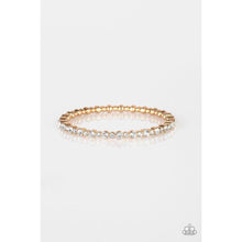 Load image into Gallery viewer, Seven Figure Fabulous - Gold Bracelet - Paparazzi - Dare2bdazzlin N Jewelry
