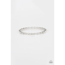Load image into Gallery viewer, Seven Figure Fabulous White Bracelet - Paparazzi - Dare2bdazzlin N Jewelry
