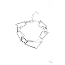 Load image into Gallery viewer, Shattered Shine - Silver Bracelet - Paparazzi - Dare2bdazzlin N Jewelry
