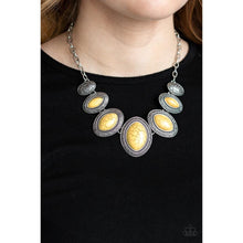 Load image into Gallery viewer, Sierra Serenity Yellow Necklace - Paparazzi - Dare2bdazzlin N Jewelry
