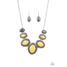 Load image into Gallery viewer, Sierra Serenity Yellow Necklace - Paparazzi - Dare2bdazzlin N Jewelry
