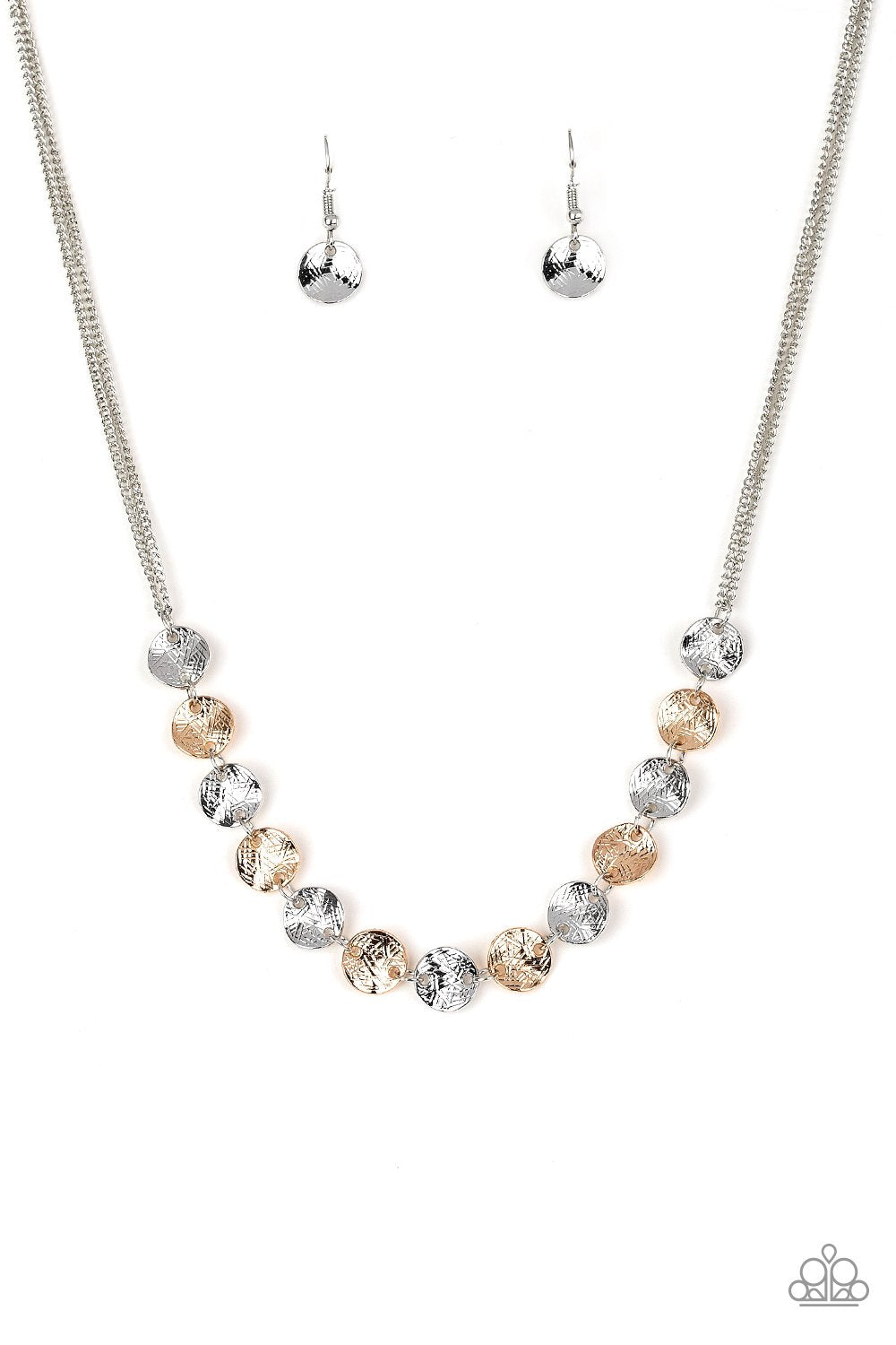 Simple Sheen - Silver Necklace - Paparazzi - Dare2bdazzlin N Jewelry