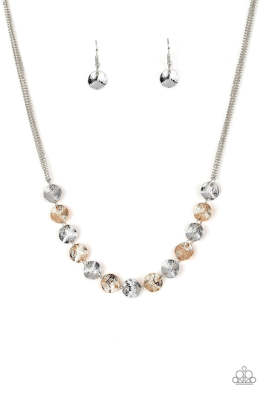 Simple Sheen - Silver Necklace - Paparazzi - Dare2bdazzlin N Jewelry