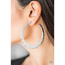 Load image into Gallery viewer, Slayers Gonna Slay Silver Earrings - Paparazzi - Paparazzi - Dare2bdazzlin N Jewelry
