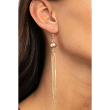 Load image into Gallery viewer, SLEEK-ing Revenge Gold Earring - Paparazzi - Dare2bdazzlin N Jewelry
