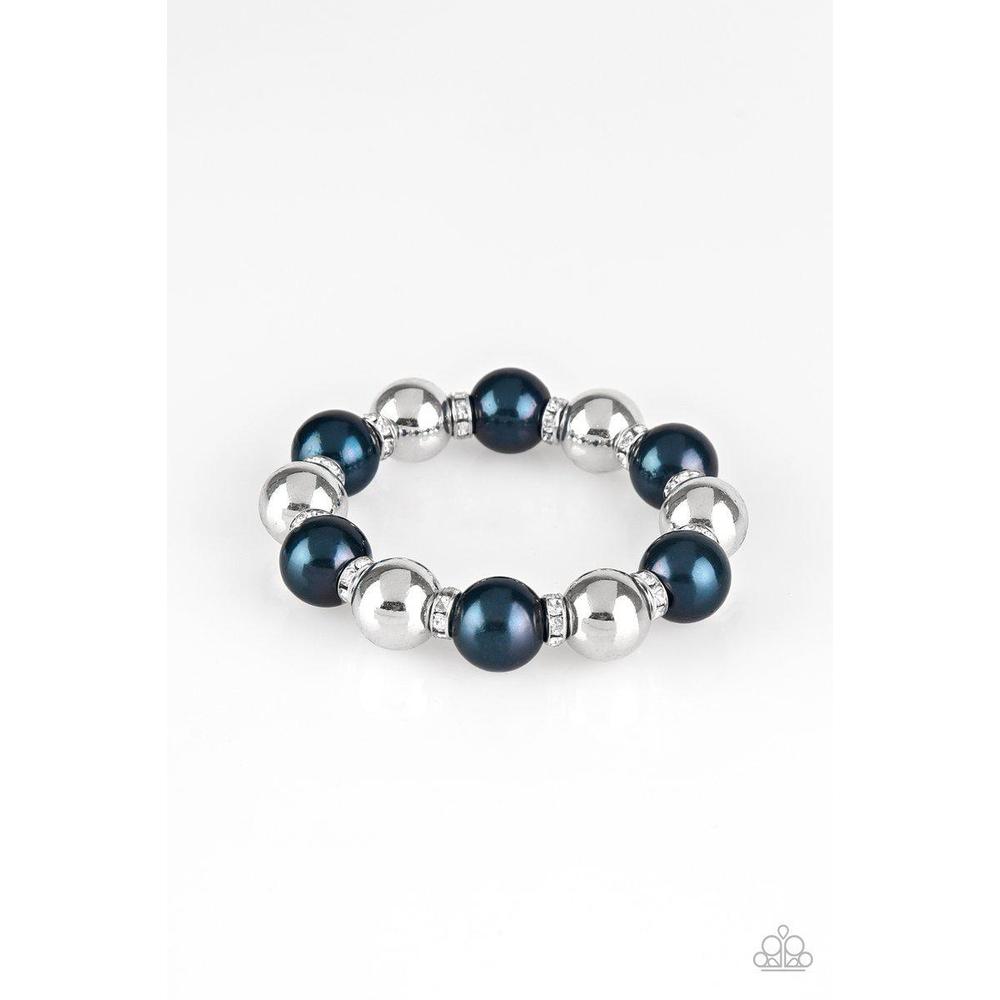 So Not Sorry Blue Bracelet - Paparazzi - Dare2bdazzlin N Jewelry