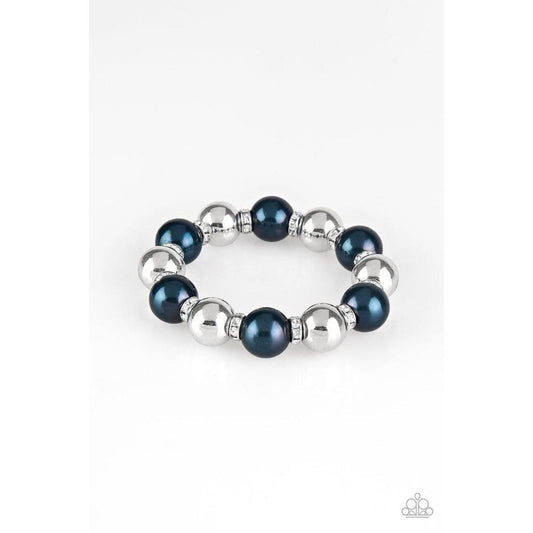 So Not Sorry Blue Bracelet - Paparazzi - Dare2bdazzlin N Jewelry