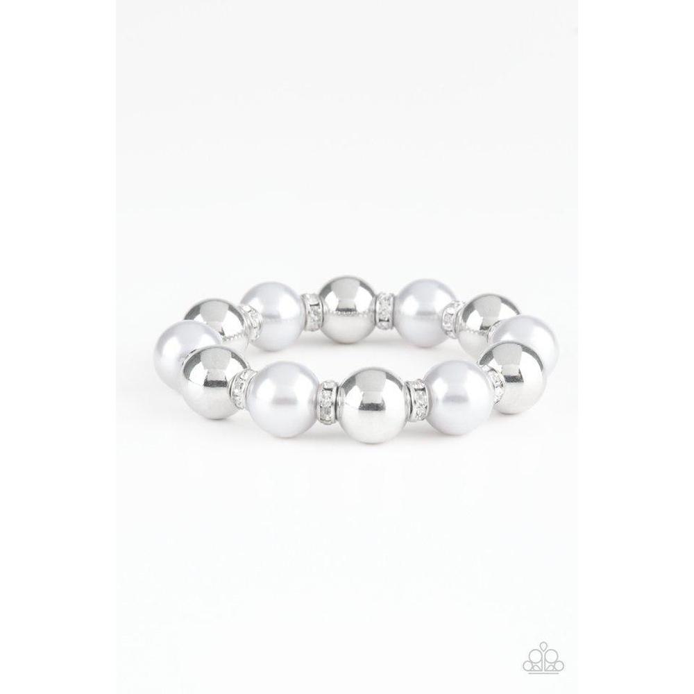 So Not Sorry - Silver Bracelet  - Paparazzi - Dare2bdazzlin N Jewelry