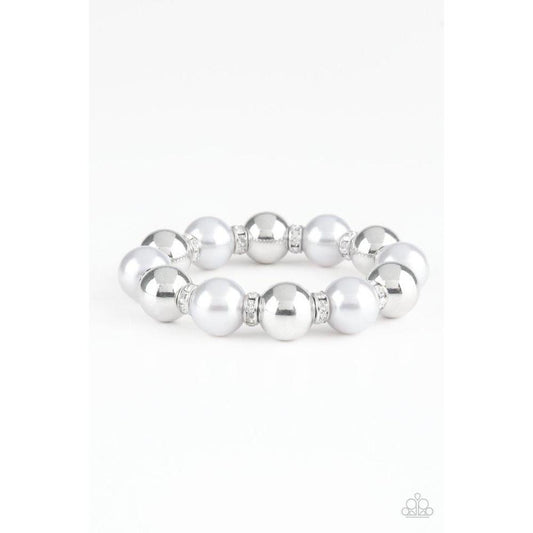 So Not Sorry - Silver Bracelet  - Paparazzi - Dare2bdazzlin N Jewelry