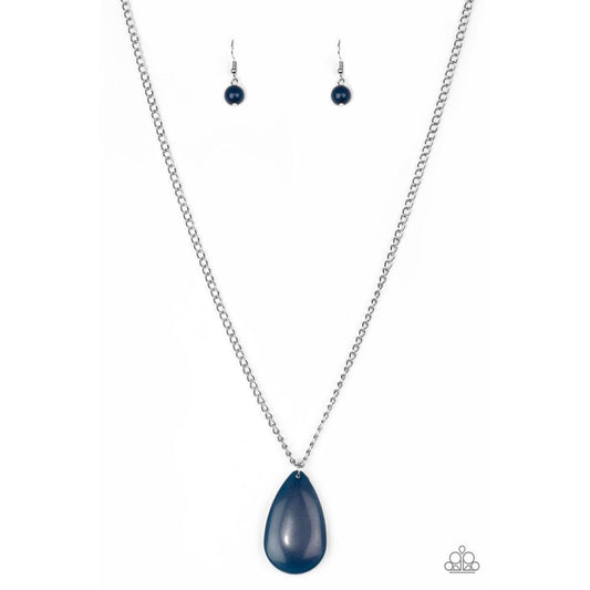 So Pop-YOU-lar Blue Necklace - Paparazzi - Dare2bdazzlin N Jewelry