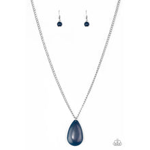 Load image into Gallery viewer, So Pop-YOU-lar Blue Necklace - Paparazzi - Dare2bdazzlin N Jewelry
