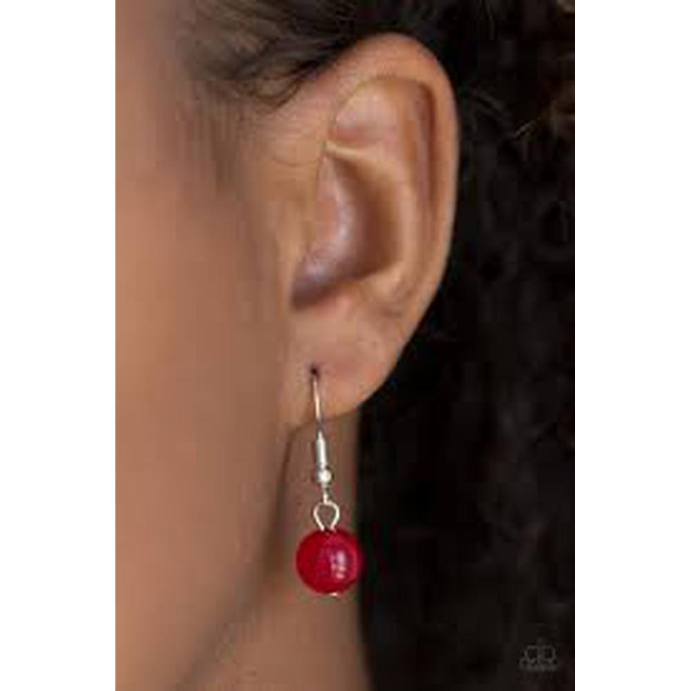 So Pop-YOU-lar - Red Necklace - Paparazzi - Dare2bdazzlin N Jewelry
