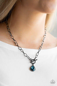 So Sorority - Blue Necklace - Paparazzi - Dare2bdazzlin N Jewelry