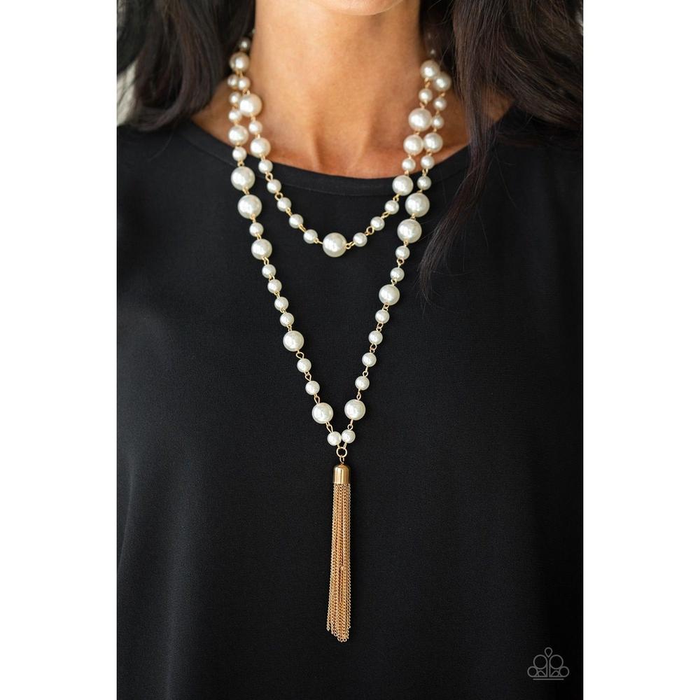 Social Hour Gold Necklace - Paparazzi - Dare2bdazzlin N Jewelry