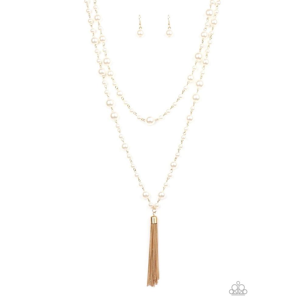 Social Hour Gold Necklace - Paparazzi - Dare2bdazzlin N Jewelry