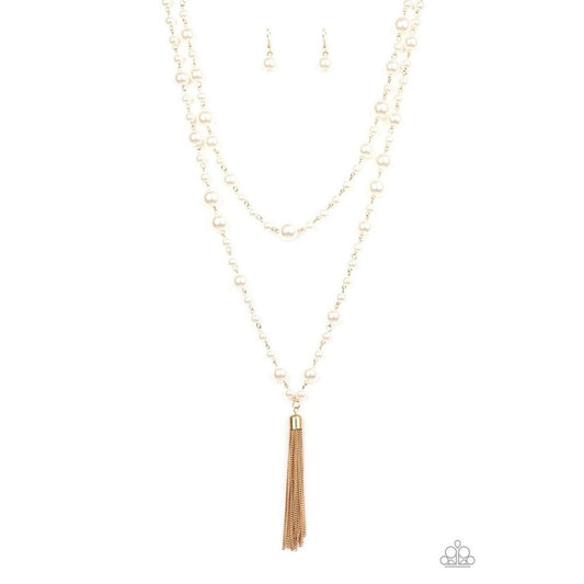 Social Hour Gold Necklace - Paparazzi - Dare2bdazzlin N Jewelry