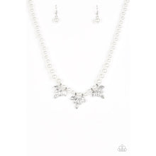 Load image into Gallery viewer, Society Socialite White Necklace - Paparazzi - Dare2bdazzlin N Jewelry
