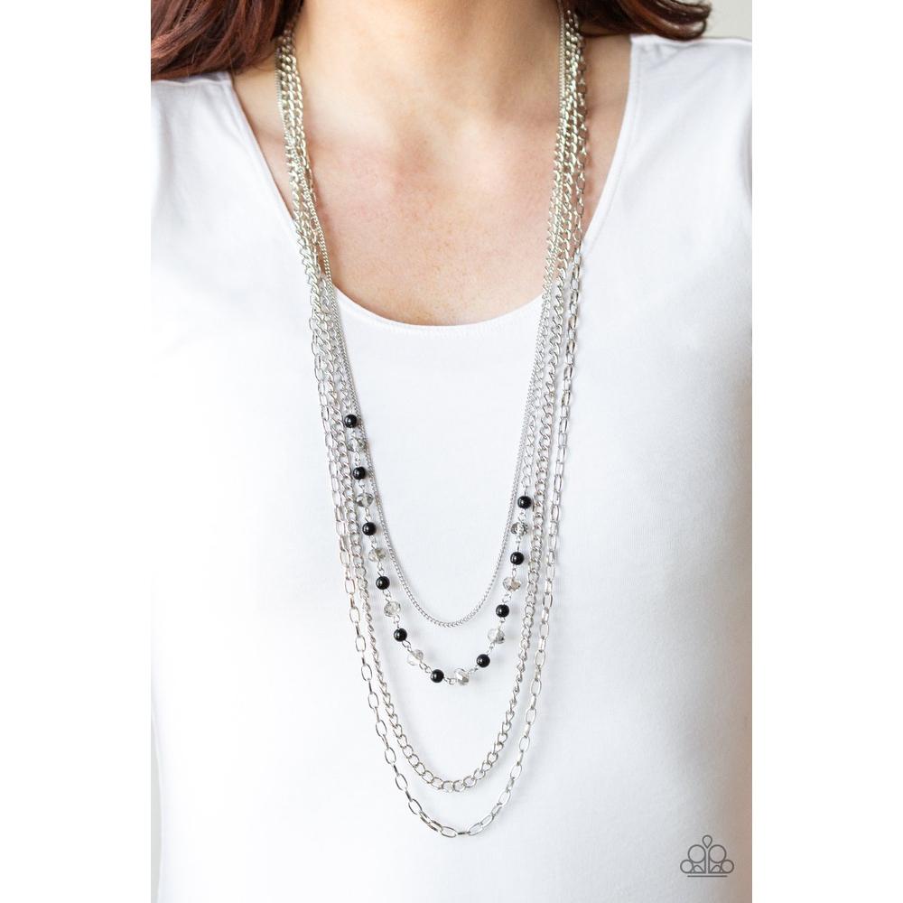 Soho Sophistication Black Necklace - Paparazzi - Dare2bdazzlin N Jewelry