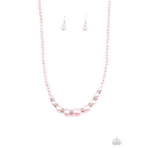 Soho Sweetheart Pink Necklace - Paparazzi - Dare2bdazzlin N Jewelry
