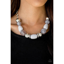Load image into Gallery viewer, South Shore Sensation - Silver Necklace - Paparazzi - Dare2bdazzlin N Jewelry
