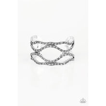 Load image into Gallery viewer, Speaks Volumes Silver Bracelet - Paparazzi - Dare2bdazzlin N Jewelry
