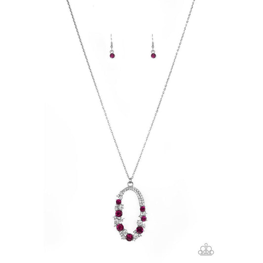 Spotlight Social - Pink Necklace -  Paparazzi - Dare2bdazzlin N Jewelry