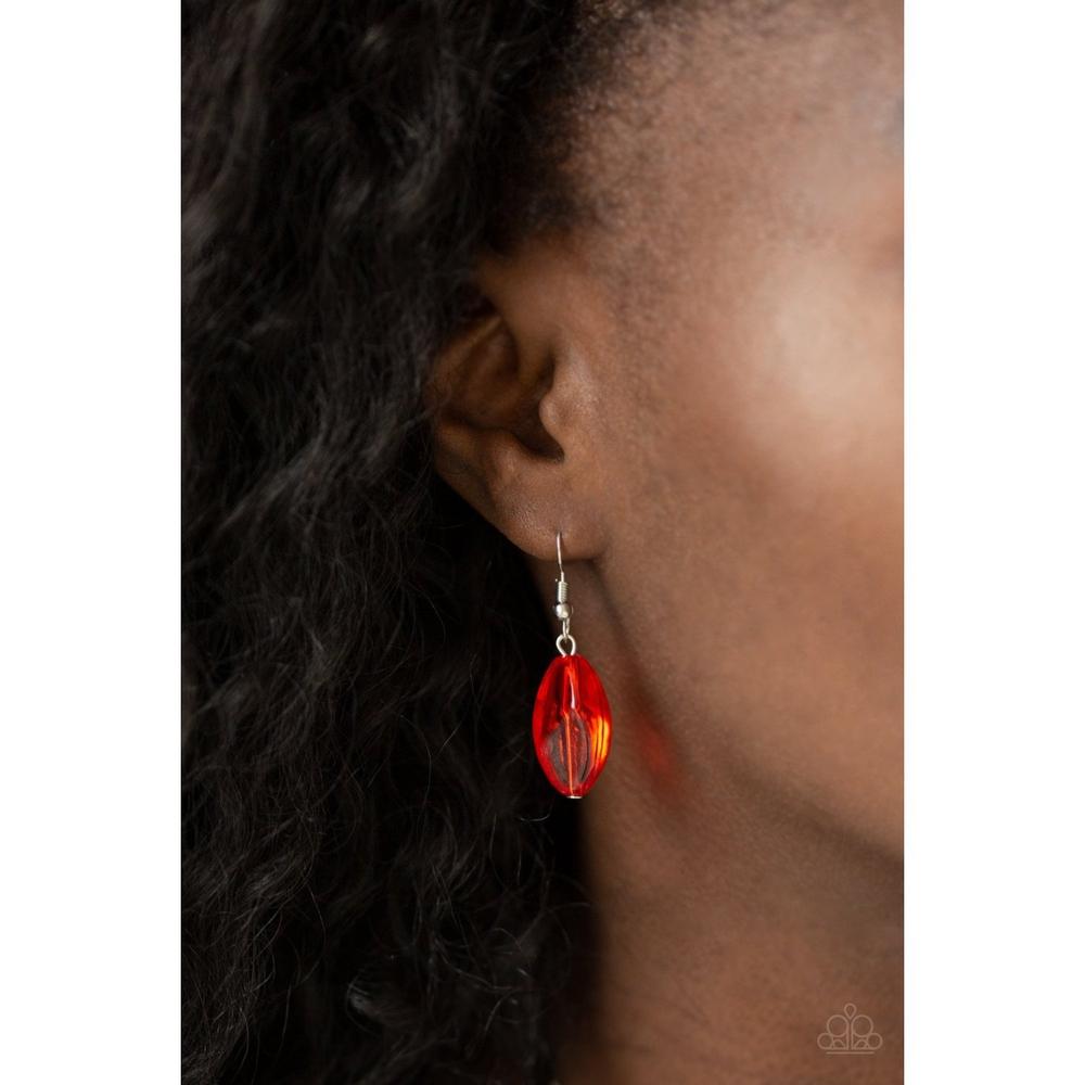 Spring Daydream Red Necklace - Dare2bdazzlin N Jewelry