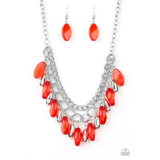 Spring Daydream Red Necklace - Dare2bdazzlin N Jewelry