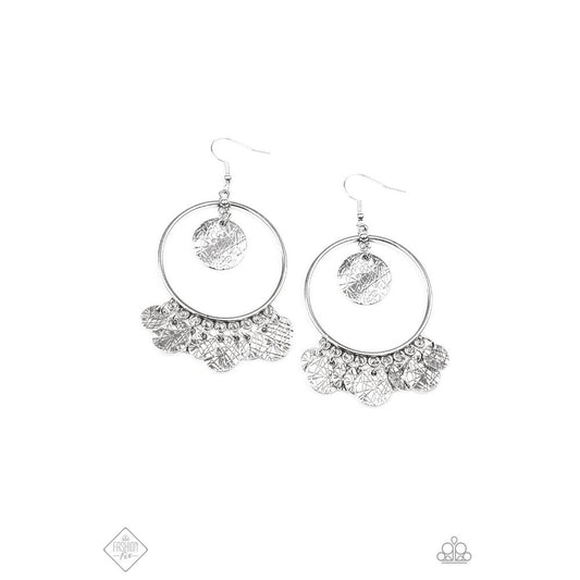 Start From Scratch - Silver Earrings - Paparazzi - Dare2bdazzlin N Jewelry