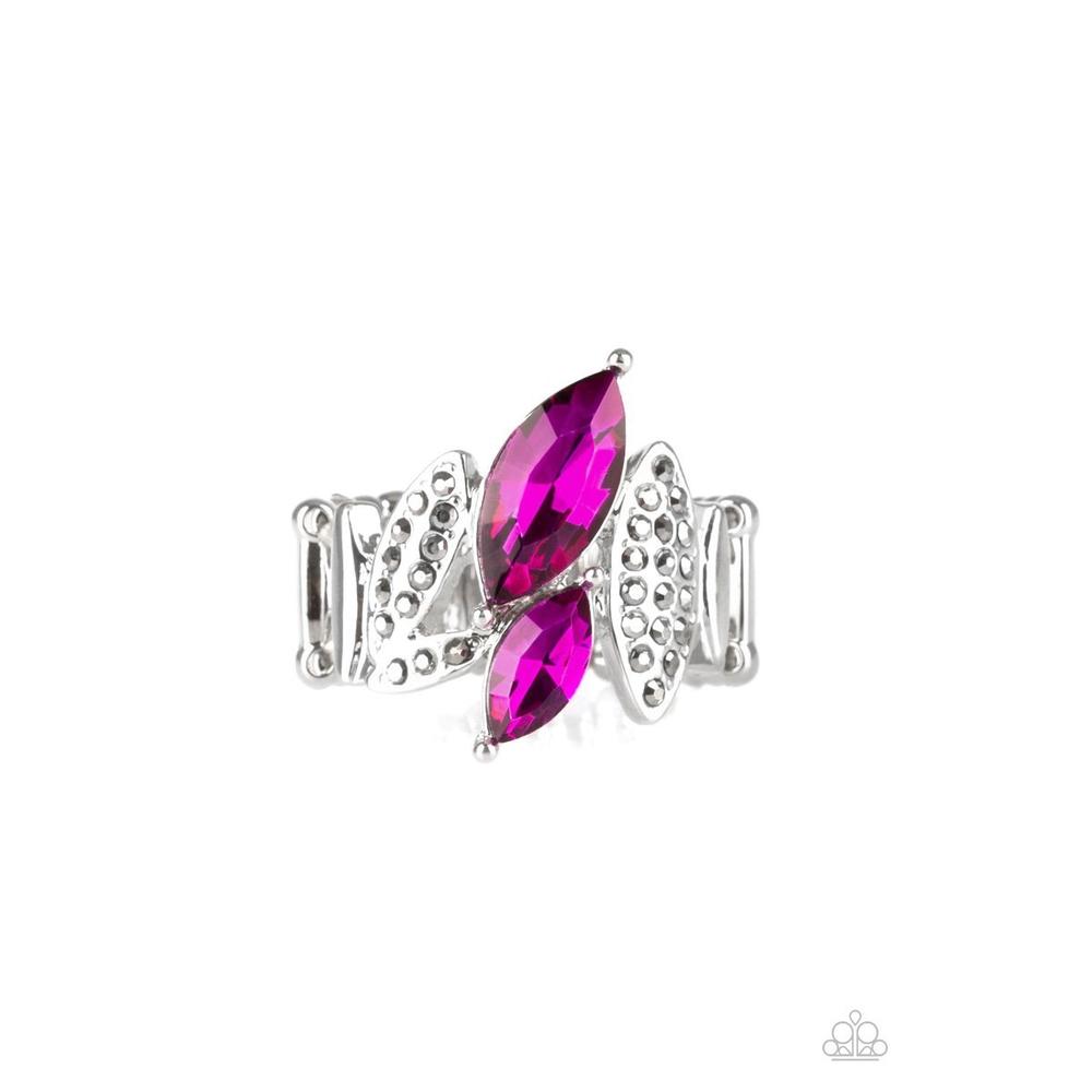 Stay Sassy Pink Ring - Paparazzi - Paparazzi - Dare2bdazzlin N Jewelry