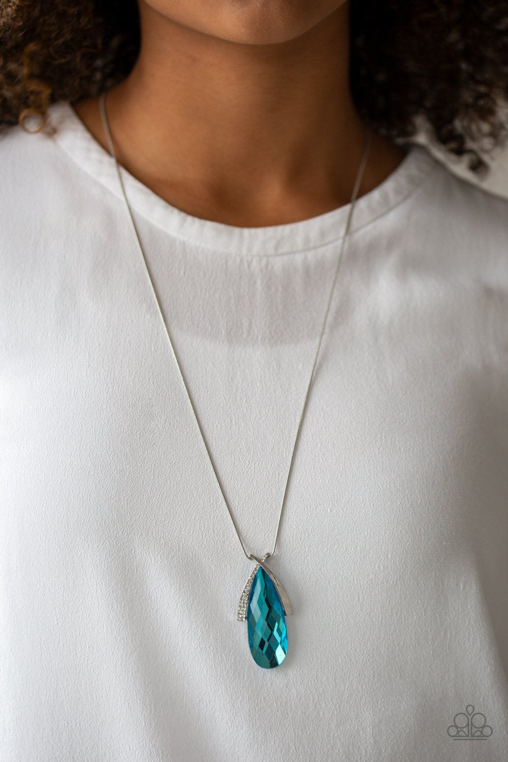 Stellar Sophistication - Blue Necklace - Paparazzi - Dare2bdazzlin N Jewelry