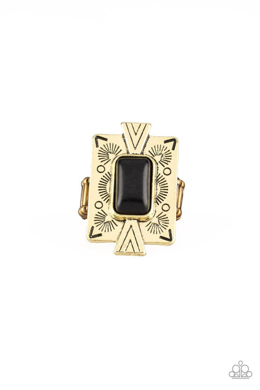 So Smithsonian - Brass Ring - Paparazzi - Dare2bdazzlin N Jewelry