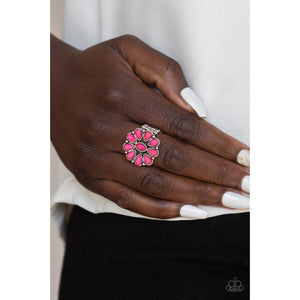 Stone Gardenia Pink Ring - Paparazzi - Dare2bdazzlin N Jewelry