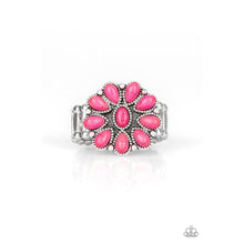 Load image into Gallery viewer, Stone Gardenia Pink Ring - Paparazzi - Dare2bdazzlin N Jewelry
