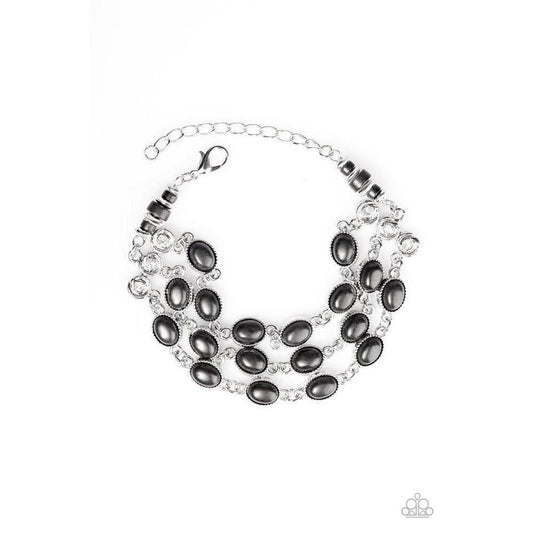 Stone Goddess - Black Bracelet - Paparazzi - Paparazzi - Dare2bdazzlin N Jewelry