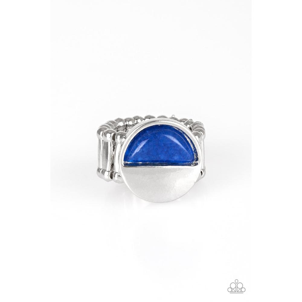 Stone Seeker - Blue Ring -  Paparazzi - Paparazzi - Dare2bdazzlin N Jewelry
