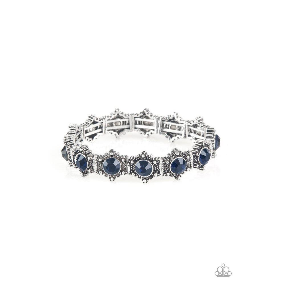 Strut Your Stuff - Blue Bracelet - Paparazzi - Paparazzi - Dare2bdazzlin N Jewelry