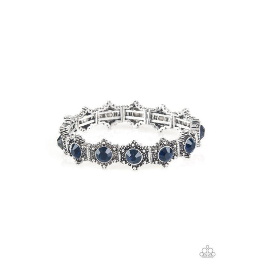 Strut Your Stuff - Blue Bracelet - Paparazzi - Paparazzi - Dare2bdazzlin N Jewelry
