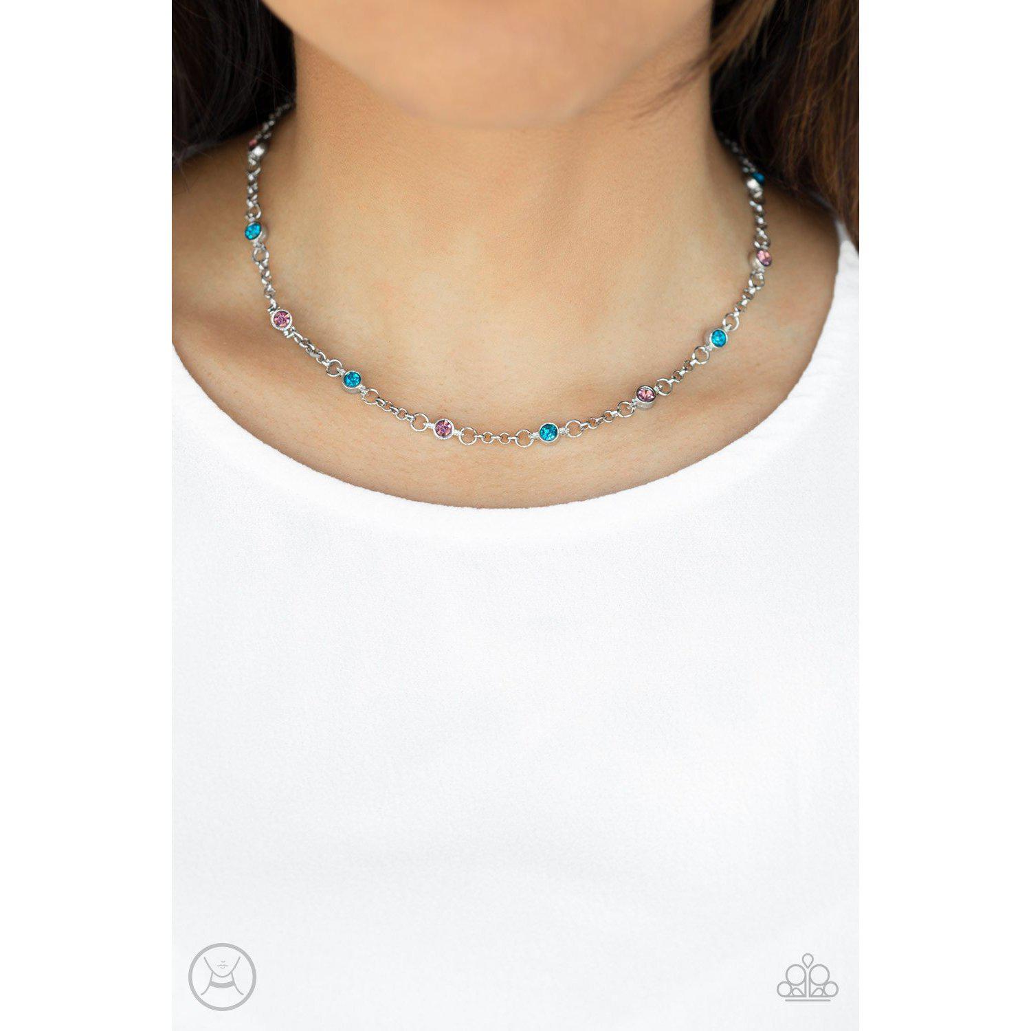 Stunningly Stunning Blue Choker - Paparazzi - Dare2bdazzlin N Jewelry