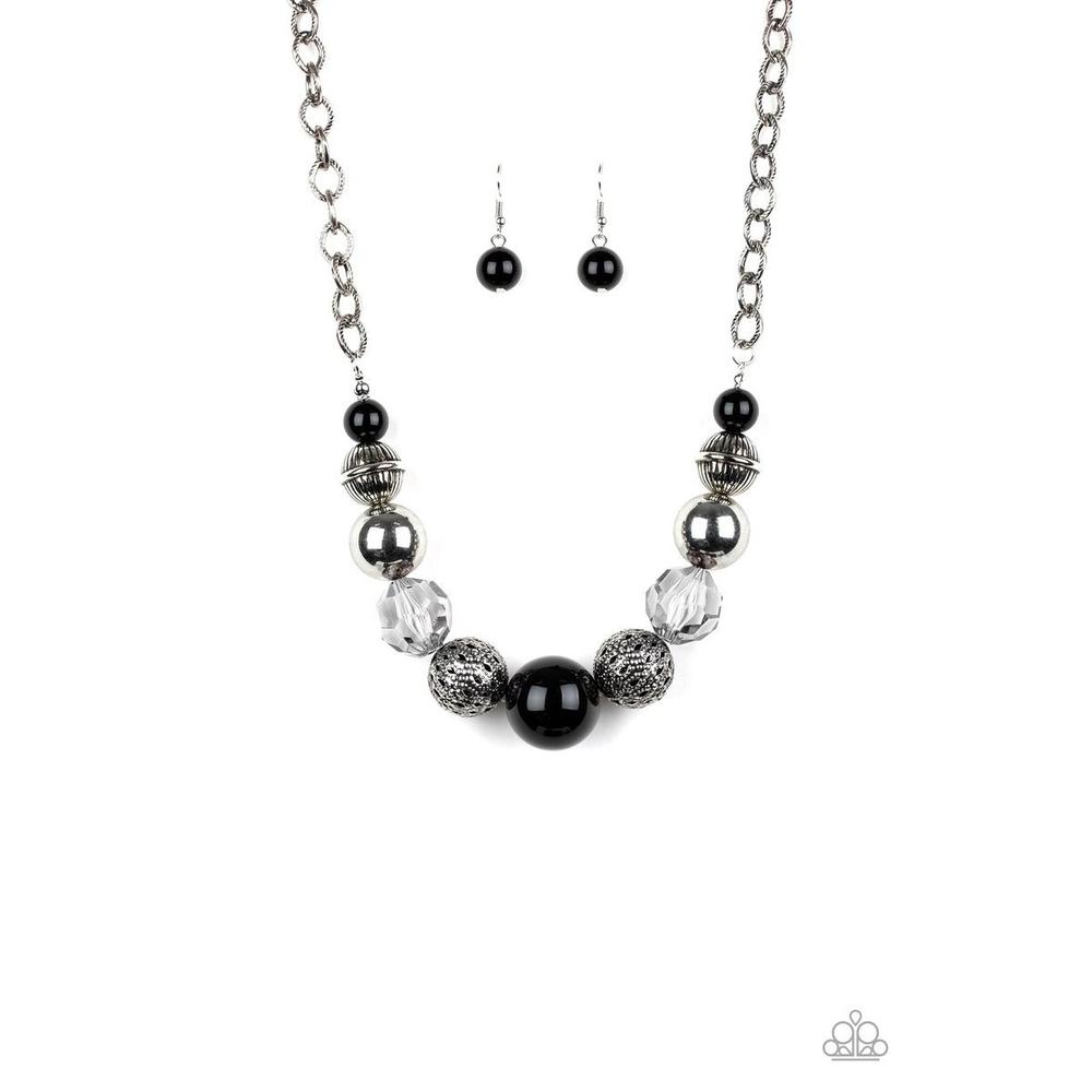 Sugar, Sugar Black Necklace - Paparazzi - Dare2bdazzlin N Jewelry