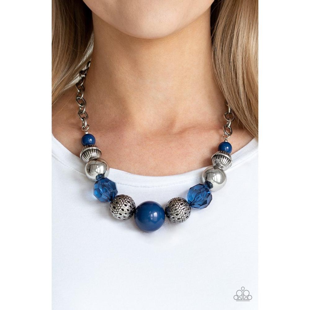 Sugar, Sugar Blue Necklace - Paparazzi - Dare2bdazzlin N Jewelry