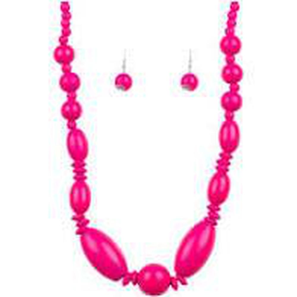 Summer Breezin Pink Necklace - Paparazzi - Dare2bdazzlin N Jewelry