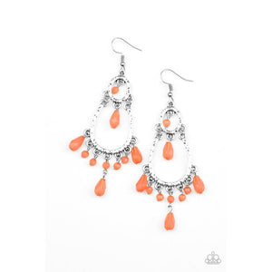 Summer Sorbet - Orange Earrings - Paparazzi - Dare2bdazzlin N Jewelry